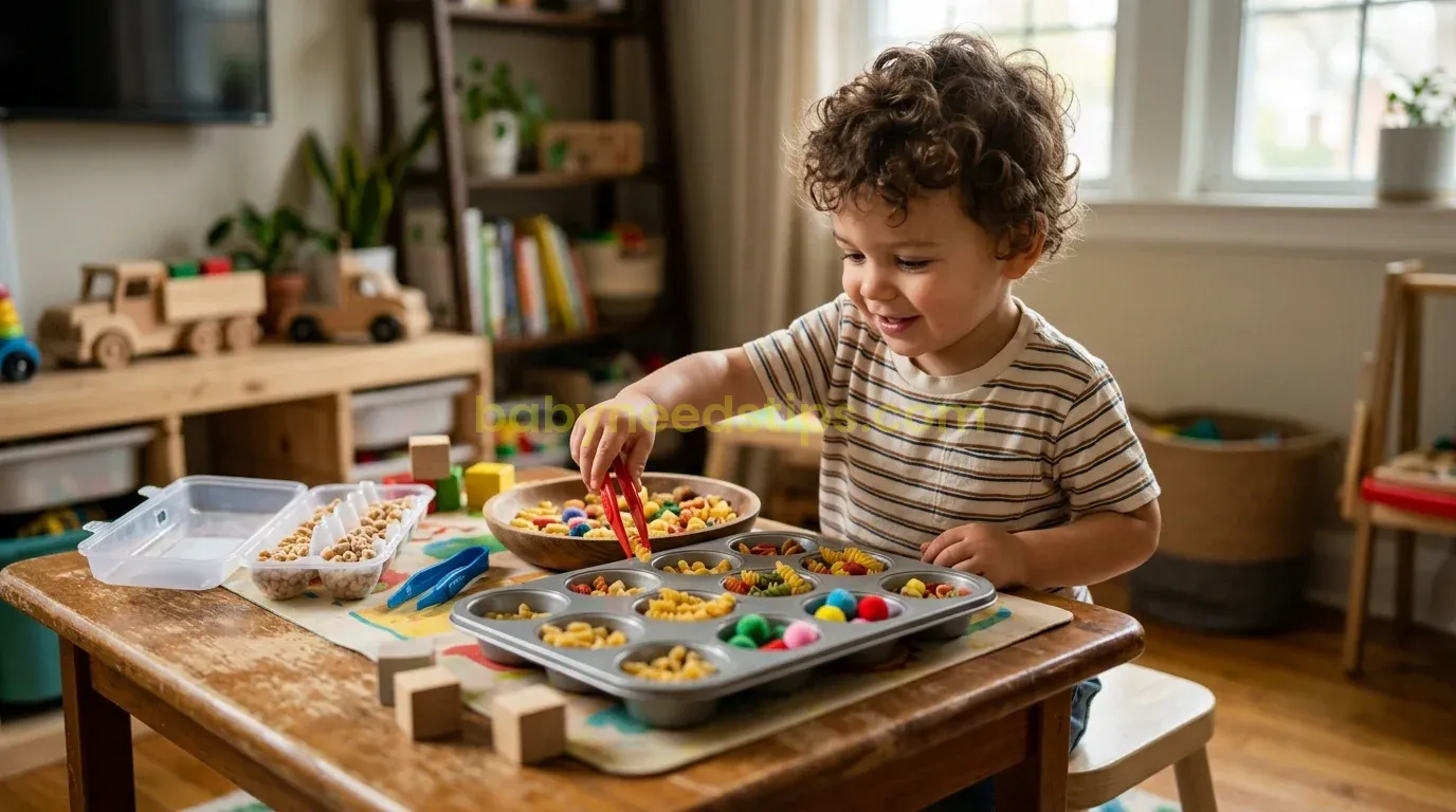 15 Easy Fine Motor Skills Activities for Toddlers Using Household Items