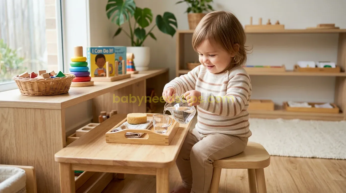 Best Montessori Activities for 18-Month-Olds to Foster Independence