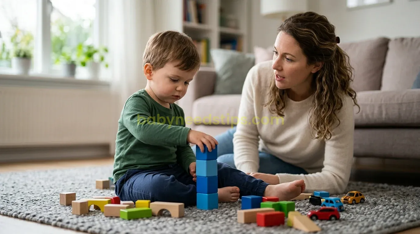 Illustration for blog section about: Early Signs of Autism in Toddlers: Red Flags Parents Shouldn't 