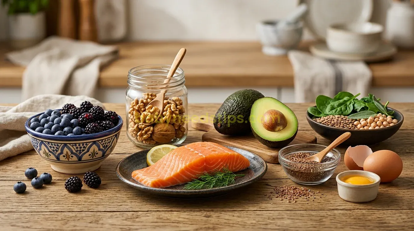 Illustration for blog section about: 8 Pregnancy Superfoods for Fetal Brain Development, image 1