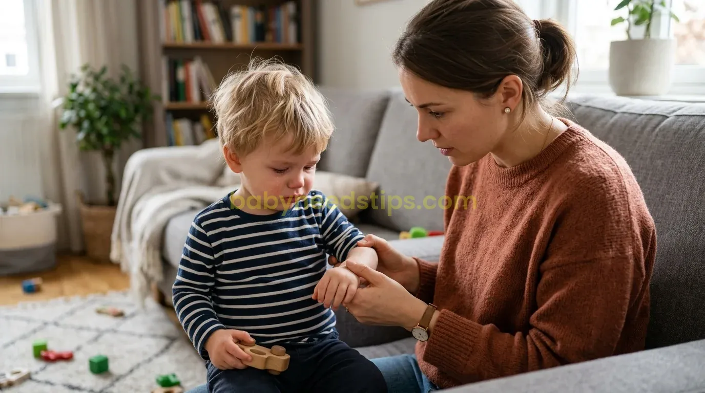 Illustration for blog section about: Dealing with Toddler Biting: Why They Do It and How to Stop It,
